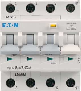 Eaton - Systeem 55 FLEX Aardlekautomaat Al.Aut 3P+N B16/30Ma