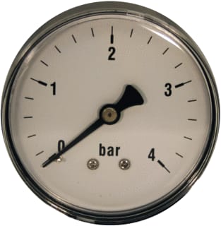 Ubel - 1007A Buisveermanometer Manometer 63 Mm 0-4 Bar