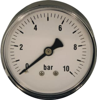 Ubel - 1007A Buisveermanometer Manometer 63 Mm 0-10 Bar