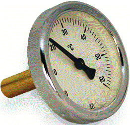 Ubel - 1088 Bimetaalthermometer Bimetaaltherm 63 Mm 0-60