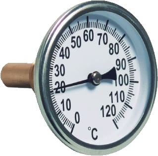 Ubel - 1088 Bimetaalthermometer Bimetaaltherm 80 Mm 0-60