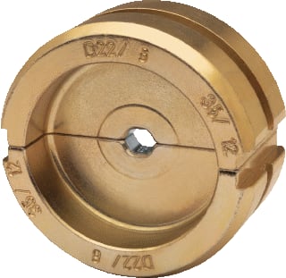 Klauke - 22 STANDAARD Persinzetstuk voor perstang kabels R22/240