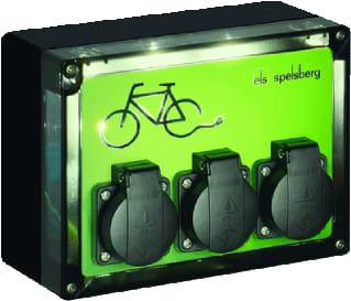 Spelsberg - TG BCS Oplaadpunt elektr. voer-/vaartuig Fietsoplpt 3 Led