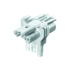 Wieland - GST18i3 Comp. verd. insteekb. gebouwinstal. T-Split Wit Casc