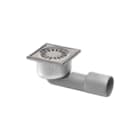 Blücher - Compact Vloerput met 1 aansluiting Aq Rvs Blucher Vloerput 97X97