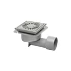 Blücher - Compact Vloerput met 1 aansluiting Aq Rvs Blucher Vloerpt 197X197