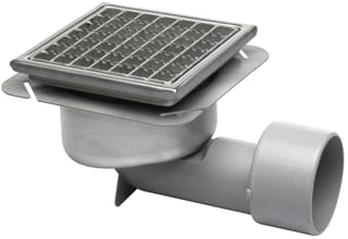 Blücher - Compact Vloerput met 1 aansluiting Aq Rvs Blucher Vloerpt 197X197