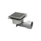 Blücher - Compact Vloerput met 1 aansluiting Aq Rvs Blucher Vloerpt 197X197