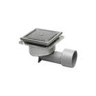 Blücher - Compact Vloerput met 1 aansluiting Aq Rvs Blucher Vloerpt 197X197