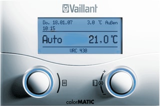 Vaillant - Ruimteklokthermostaat thermst.calormatic 430f