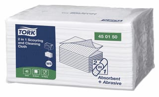 Tork - Papieren doek/rol Reinigsdoek W8 450150 Bn