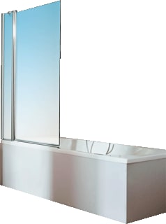 Hüppe - 501 Design Pure Badwand 501D Badw 2D Zi/Hg