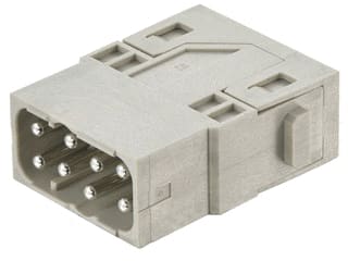 Harting - Contactblok v rechthoekige connect. Push-In Mod M 0,5-2,5Mm²