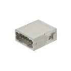 Harting - Contactblok v rechthoekige connect. Han Dd Push-In Mod Male