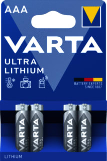 Varta - ULTRA Batterij, niet oplaadbaar Batt Li Lr03 Br4