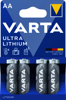 Varta - ULTRA Batterij, niet oplaadbaar Batt Li Lr6 Br4