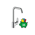 Hansgrohe - Focus M41 Keukenmengkraan Focus 1Gr Chr