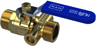 Raminex - S.28 Kogelafsluiter Kogelkr Dn15 3/4Bu