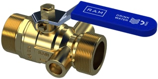 Raminex - S.28 Kogelafsluiter Kogelkr Dn20 1Bu