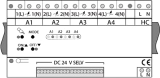 Jung - Dimmer Dimstation 4-Vd Univ Uds4
