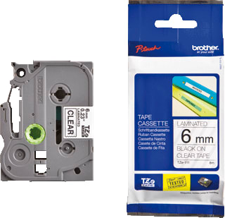 Brother - Labeltape Tape Tze-111 6Mm Tr/Z