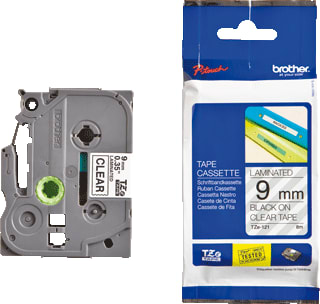 Brother - Labeltape Tape Tze-121 9Mm Tr/Z