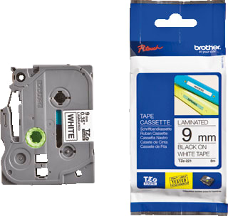 Brother - Labeltape Tape Tze-221 9Mm W/Z
