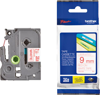 Brother - Labeltape Tape Tze-222 9Mm W/R