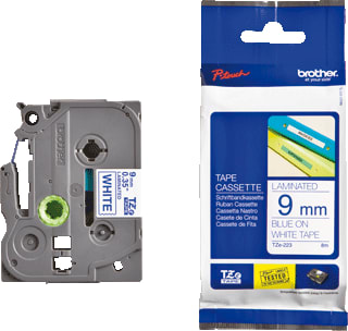 Brother - Labeltape Tape Tze-223 9Mm W/Bl