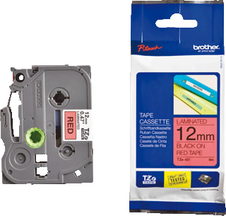 Brother - Labeltape Tape Tze-431 12Mm R/Z