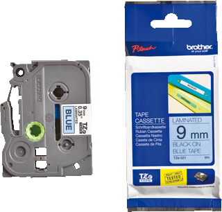 Brother - Labeltape Tape Tze-521 9Mm Bl/Z