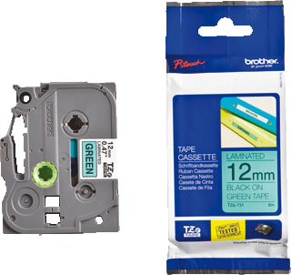 Brother - Labeltape Tape Tze-731 12Mmgr/Z