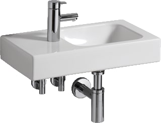 Sphinx - 345 Wastafel / Fontein wast 345 53 rechts wit
