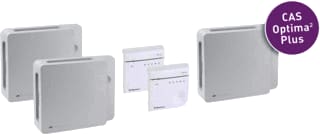 Itho Daalderop - CAS Optima2 Plus Ventilatieventiel Itho Set