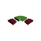 Ubbink - Air Excellent Bocht rond luchtkanaal Bocht 90Gr Hor Set Ae45Sc