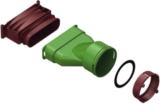 Ubbink - Air Excellent Verloop luchtkanaal Verloop Ae45Sc-Ae48C Set