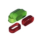 Ubbink - Air Excellent Bocht ovaal luchtkanaal Ae35Sc Bocht 90Gr Vert Set