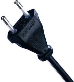 H K Electric - Aansluitleiding Eurosn H03Vv 2G0,75 Zw 4,0M