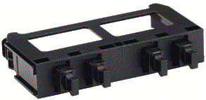 Panduit - QUICKNET Inzetplaat patchpaneel glasvezel Glas Adapt Fqmap45Bl