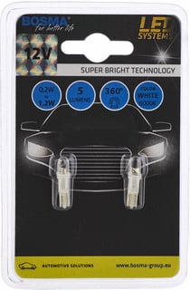 Bailey - Miniature LED Voertuiglamp t5 led 12v dc w2x4.6d ds2