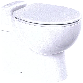 Sanibroyeur - Sanicompact Pro Closet met fecaliënvermaler Wit C11Std