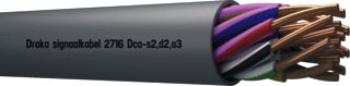 Draka - Serie 2700 Data- en communicatiekabel Sigk Dca-S2 16X0,8 Ri100