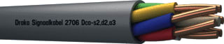 Draka - Serie 2700 Data- en communicatiekabel Sigk Dca-S2 6X0.8 Ha500