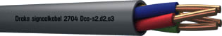 Draka - Serie 2700 Data- en communicatiekabel Sigk Dca-S2 4X0,8 Ha500