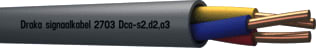 Draka - Serie 2700 Data- en communicatiekabel Sigk Dca-S2 3X0,8 Ri100