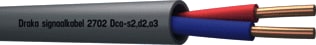 Draka - Serie 2700 Data- en communicatiekabel Sigk Dca-S2 2X0,8 Ha500