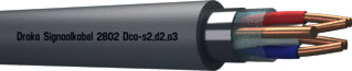 Draka - Serie 2800 Data- en communicatiekabel Sigk Dca-S2 2X2X0,8 Ha500