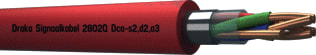 Draka - Serie 2800 Data- en communicatiekabel Sigk Dca-S2 1X4X0,8 Ri100
