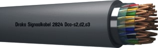Draka - Serie 2800 Data- en communicatiekabel Sigk Dca-S2 24X2X0,8 Mt