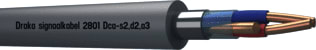 Draka - Serie 2800 Data- en communicatiekabel Sigk Dca-S2 1X2X0,8 Mt